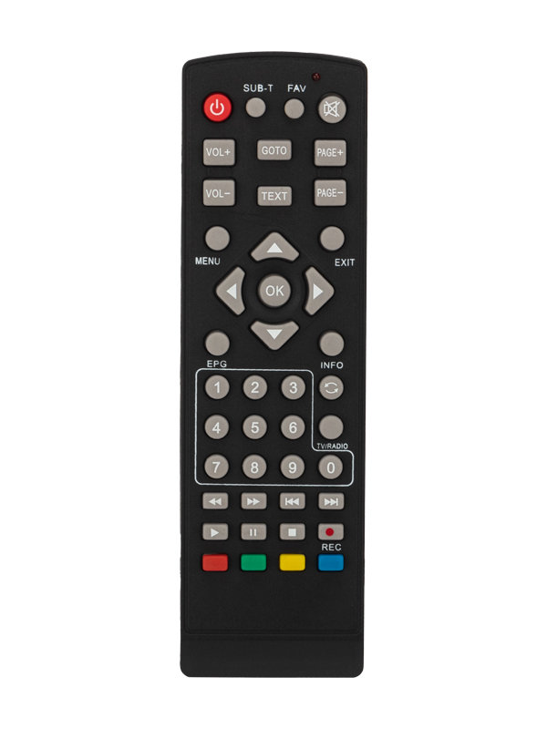 Пульт ДУ Rexant для DVB-T2+TV 38-0012 пульт ду rexant st 01 с функцией smart tv универсальный черный