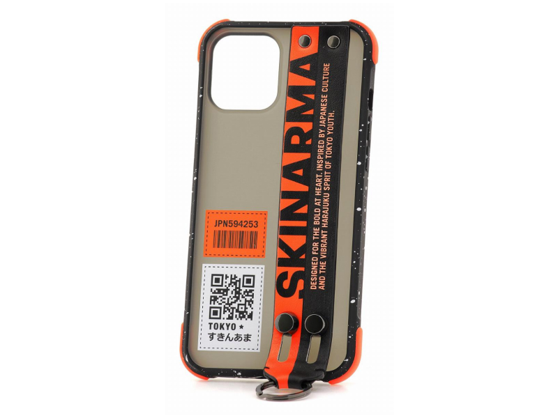 фото Чехол skinarma для apple iphone 12 pro max dotto orange 595034