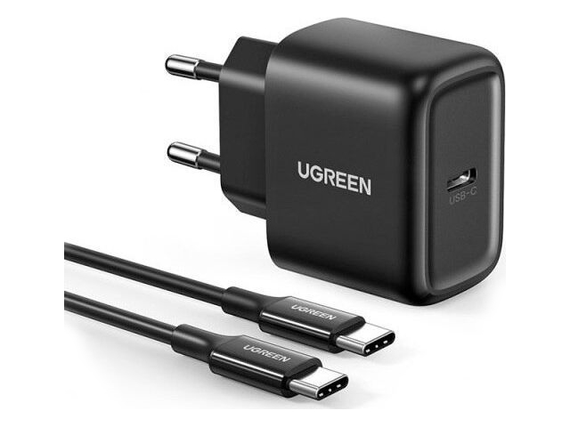 фото Зарядное устройство ugreen cd250 black 50581