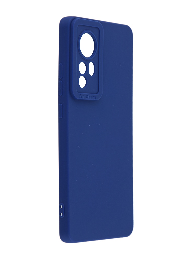 фото Чехол ibox для xiaomi 12 / 12x silicone blue ут000031348