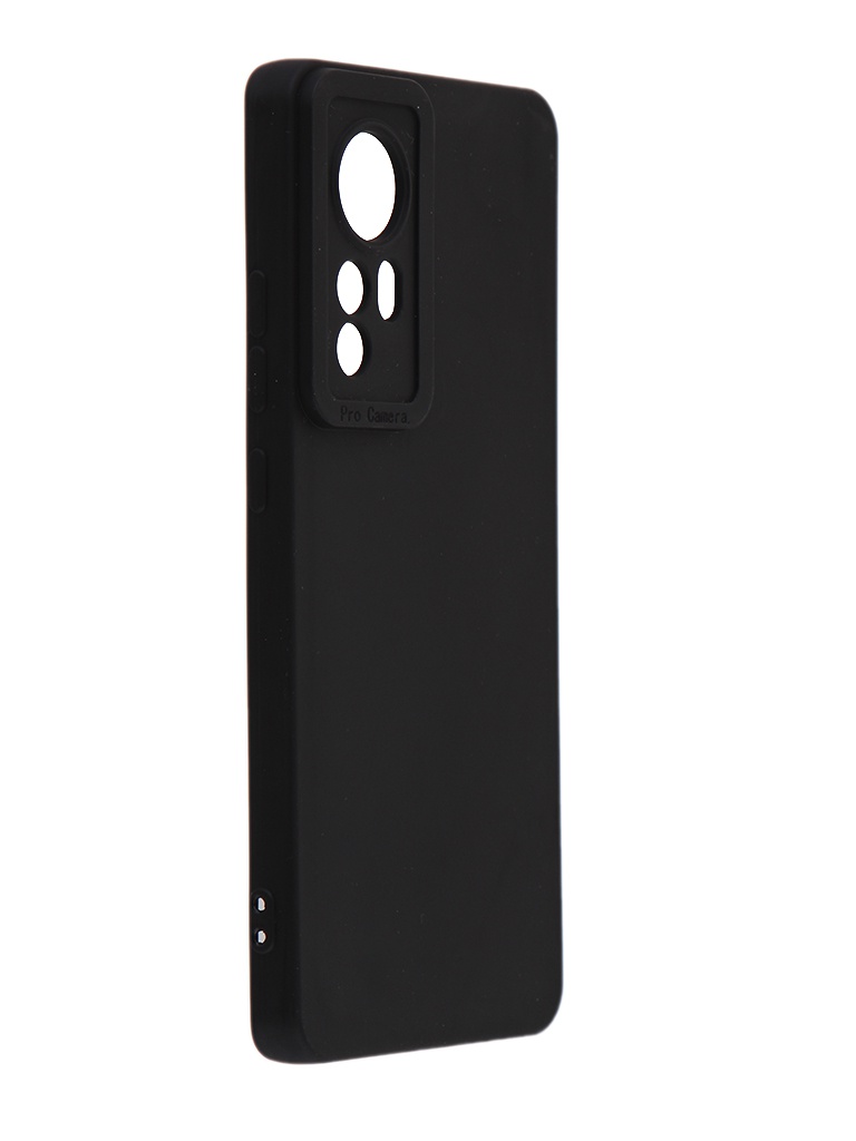 фото Чехол ibox для xiaomi 12 / 12x silicone black ут000031349