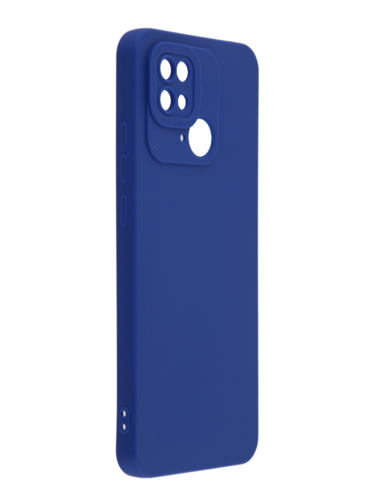 фото Чехол ibox для xiaomi redmi 10c silicone blue ут000031352