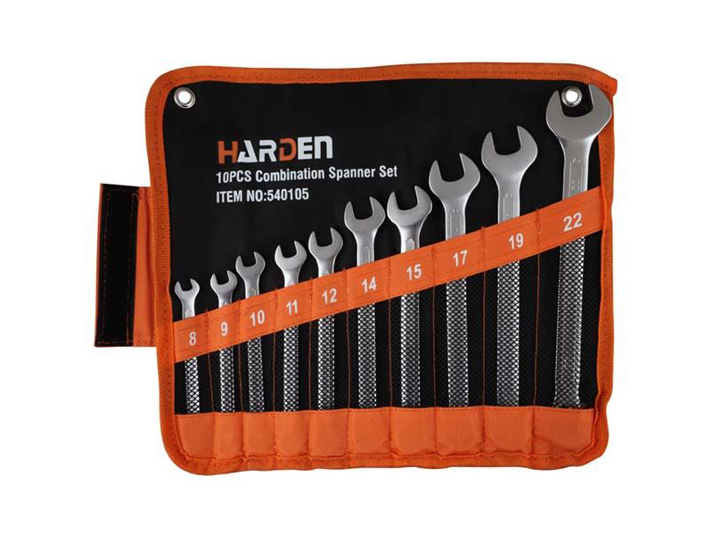 Набор ключей Harden CRV 8-22mm 10 предметов 540105