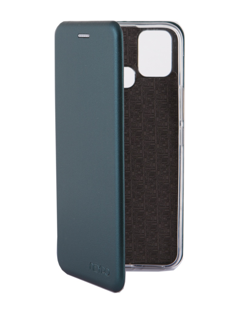 фото Чехол neypo для infinix hot 10 lite premium dark green nsb53194