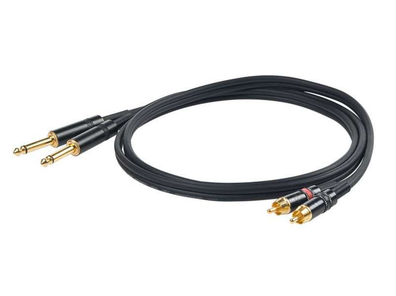 Аксессуар Proel 2x6.3mm Jack Mono - 2хRCA 1.5m CHLP310LU15