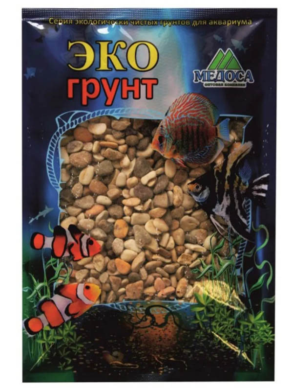 

Галька Эко грунт Каспий №2 5-10mm 1kg 470018, Каспий