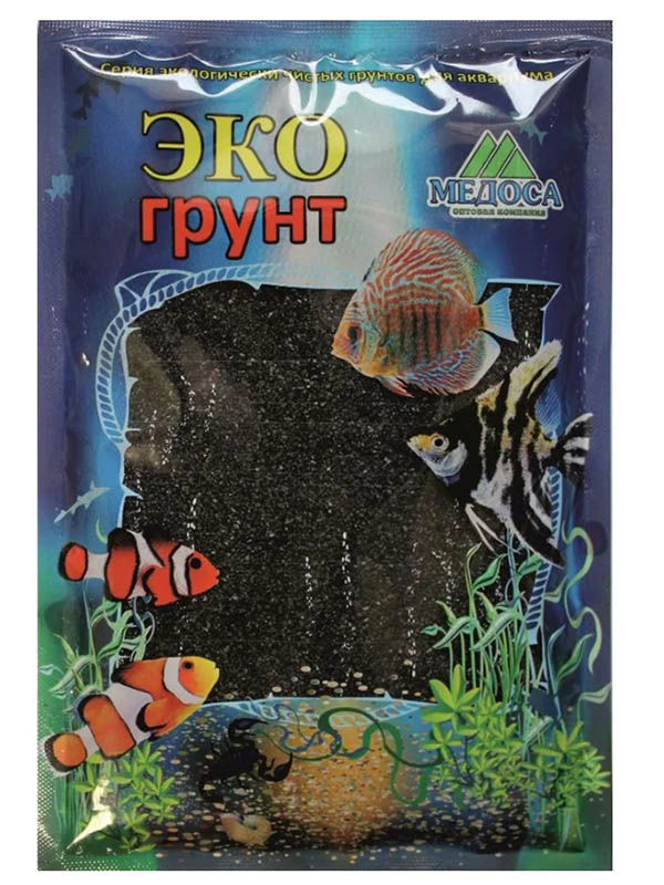 

Грунт Эко грунт Габбро 2.0-5.0mm 1kg Black 500051, Габбро