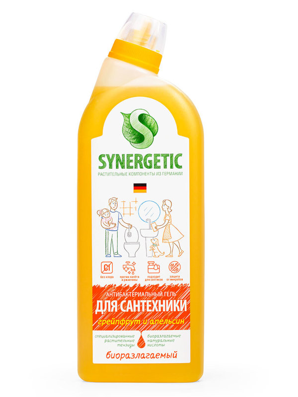 

Средство для мытья сантехники Synergetic 700ml 4607971451068, 4607971451068