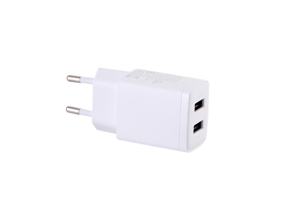 фото Зарядное устройство baseus compact charger 2u 10.5w eu white ccxj010202