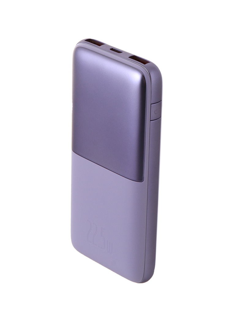 фото Внешний аккумулятор baseus power bank bipow pro 10000mah 22.5w purple ppbd040005