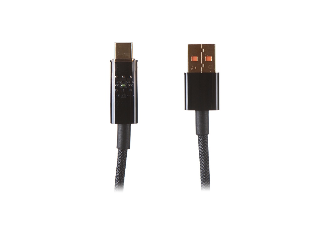 Аксессуар Baseus Explorer Series Auto Power-Off USB - Type-C 100W 1m Black CATS000201 цена и фото