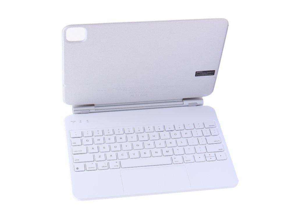 фото Чехол-клавиатура baseus brilliance original keyboard case pro for pad pro 11inch 2018/2020/2021 / pad air4/air5 10.9inch white arjk000202