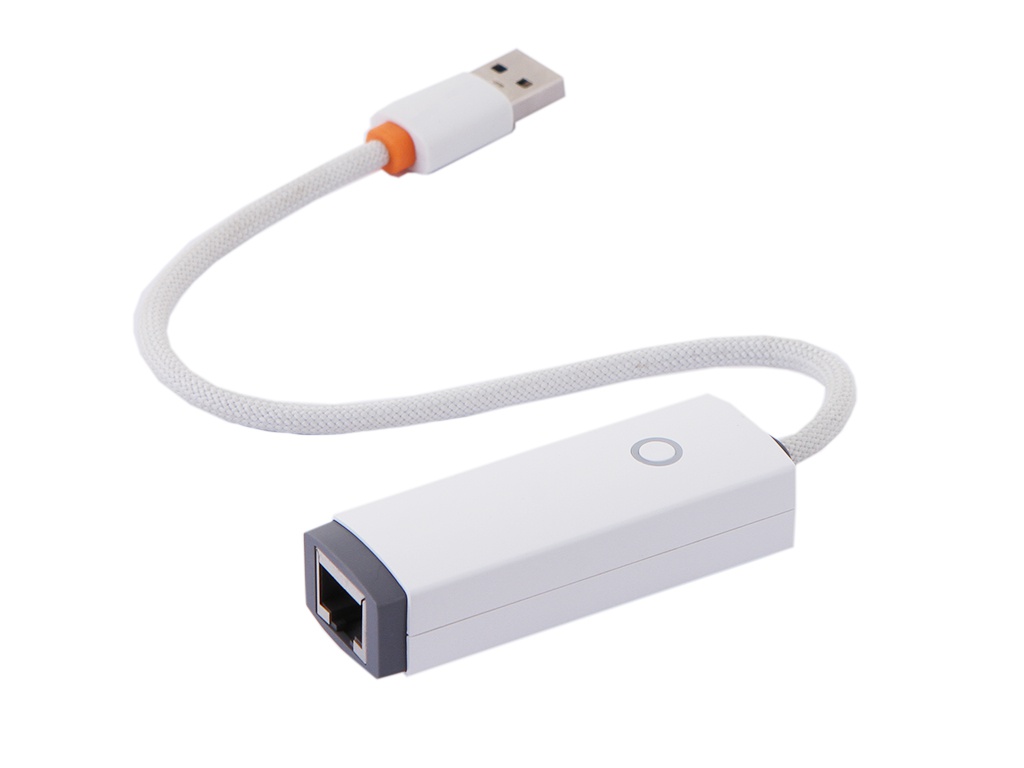 

Сетевая карта Baseus Lite Series USB-A - RJ45 LAN Port White WKQX000102, WKQX000102