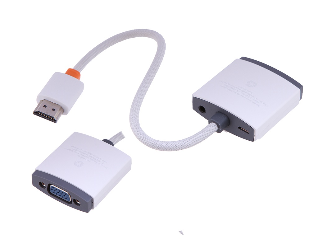 

Аксессуар Baseus Lite Series HDMI - VGA White WKQX010102, WKQX010102