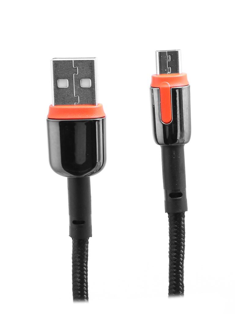 

Аксессуар Ldnio LS591 USB - MicroUSB 2.4A 1m Black-Orange LD_C3818, LS591