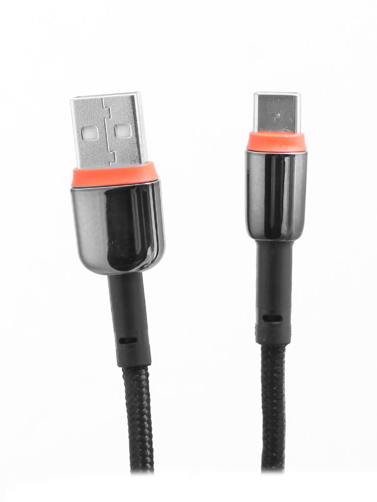

Аксессуар Ldnio LS591 USB - Type-C 2.4A 1m Black-Orange LD_C3820, LS591