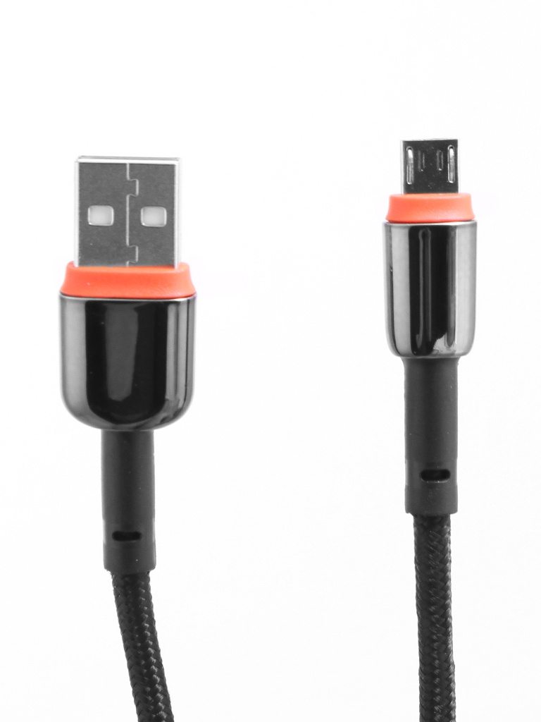 

Аксессуар Ldnio LS592 USB - MicroUSB 2.4A 2m Black-Orange LD_C3821, LS592