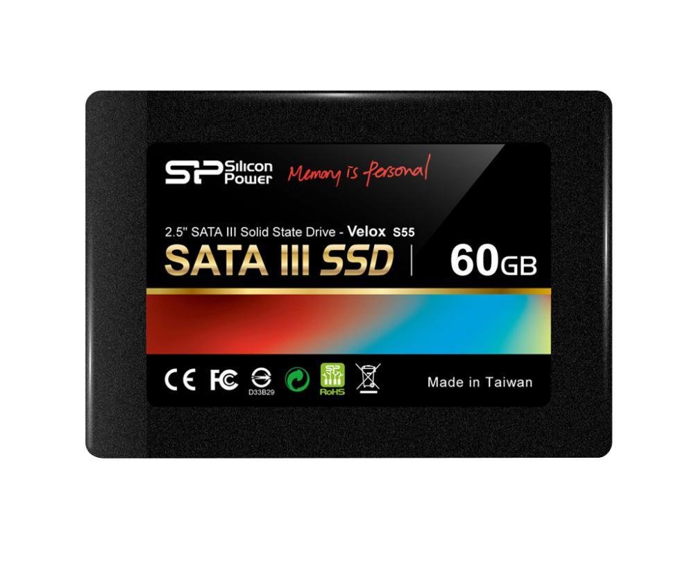фото Жесткий диск 60Gb Silicon Power Slim S55 SATA III SP060GBSS3S55S25