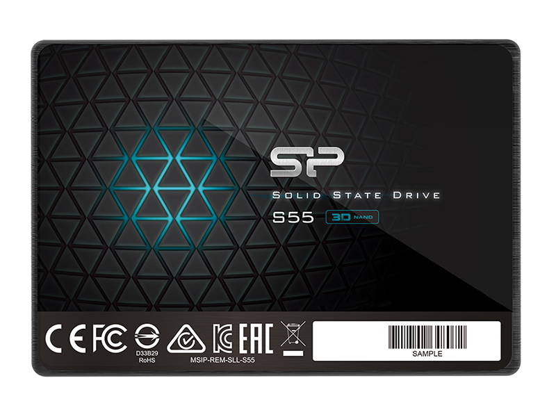 Твердотельный накопитель Silicon Power Slim S55 SATA III 120Gb SP120GBSS3S55S25 твердотельный накопитель hp s600 120gb 4fz32aa abb
