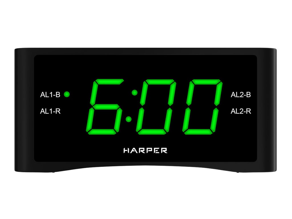 Часы Harper HCLK-1006 Green led