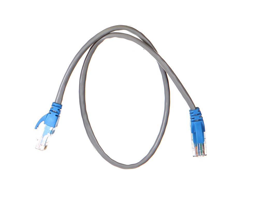 фото Сетевой кабель 4ph utp 50cm cat.5e 24awg grey 4ph-r90025