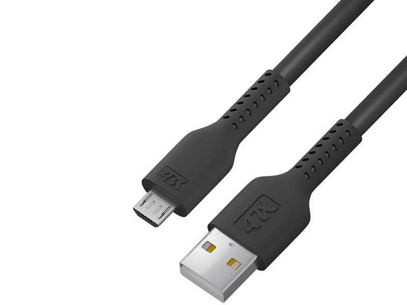 

Аксессуар 4PH USB-MicroUSB 50cm Black 4PH-R90061, 4PH-R90061