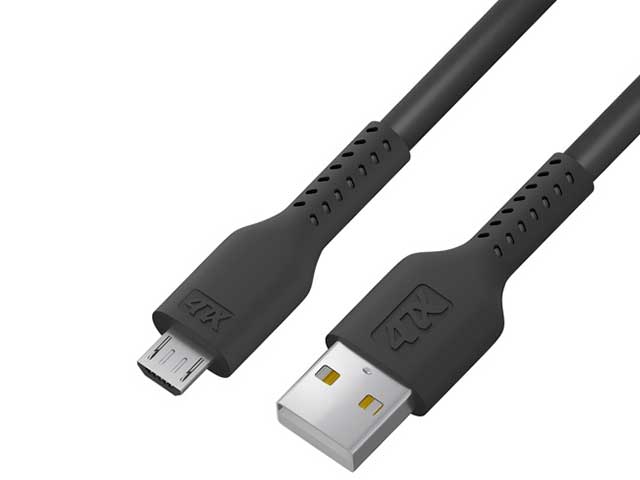 

Аксессуар 4PH USB - MicroUSB 1.0m Black 4PH-R90062, 4PH-R90062