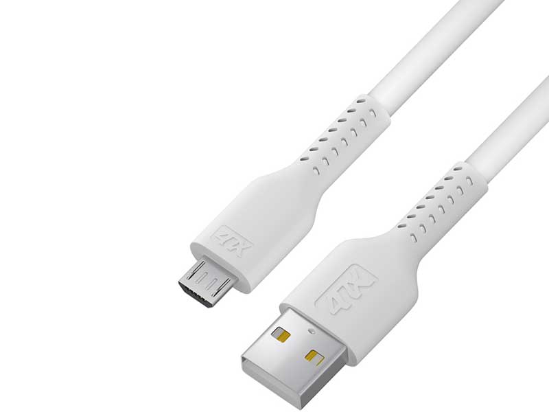 

Аксессуар 4PH USB - MicroUSB 1.0m White 4PH-R90066, 4PH-R90066