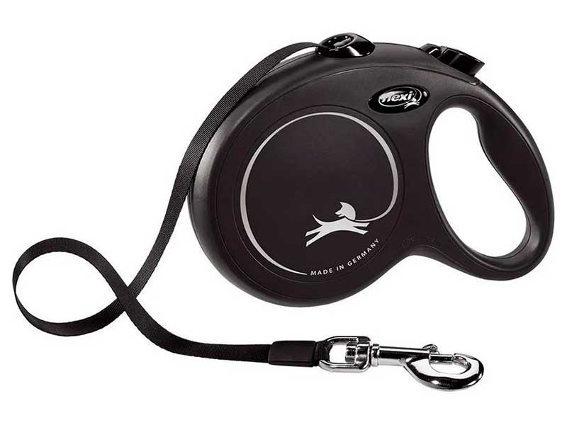 

Рулетка Flexi New Classic S 8m до 12kg Black 58669, 58669