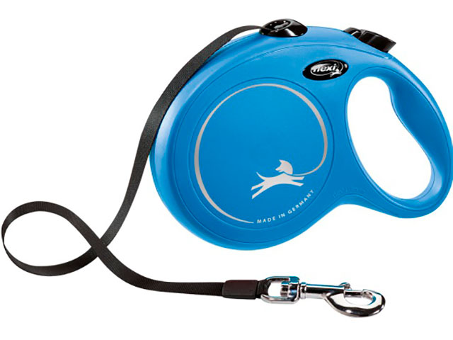 

Рулетка Flexi New Classic L 8m до 50kg Blue 68600, 68600