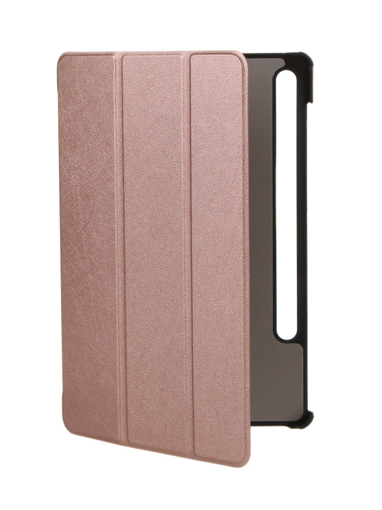 фото Чехол zibelino для samsung galaxy tab s7 11 t870 с магнитом pink-gold zt-sam-t870-pgld