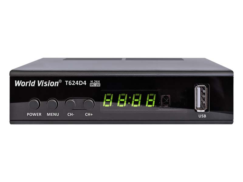 World Vision T624D4 пульт для цифровой приставки world vision t40 t53