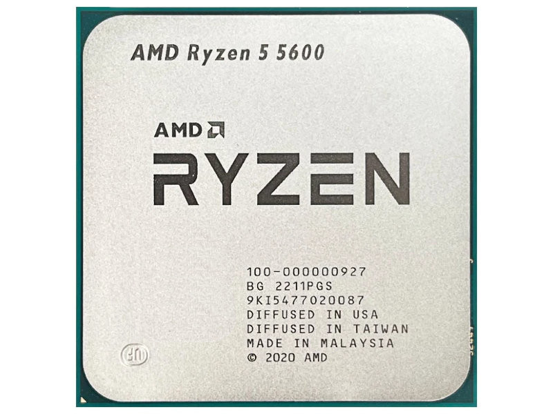 Процессор AMD Ryzen 5 5600 (3500MHz/AM4/L2+L3 35840Kb) 100-000000927 OEM процессор amd ryzen 5 5600 am4 tray 100 000000927