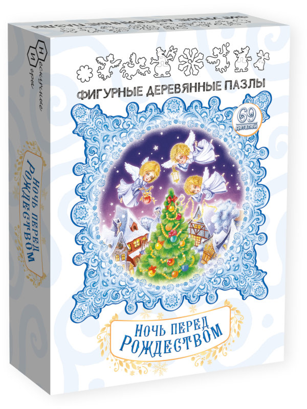 

Пазл Нескучные игры Ночь перед Рождеством 8423, Ночь перед Рождеством