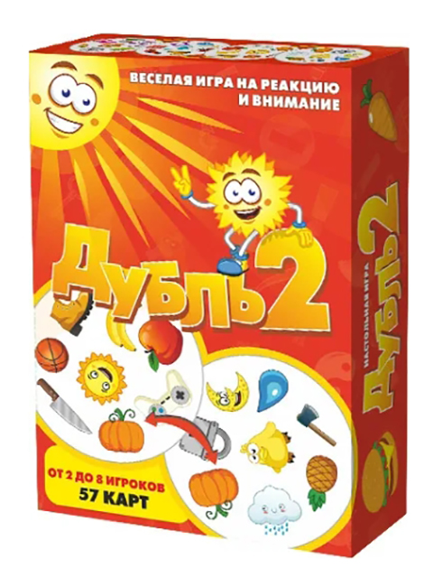 

Настольная игра Нескучные игры Дубль 2 112233, Дубль 2