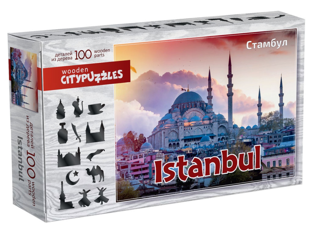 

Пазл Нескучные игры Citypuzzles Стамбул 8236 / 4620065360473, Citypuzzles Стамбул