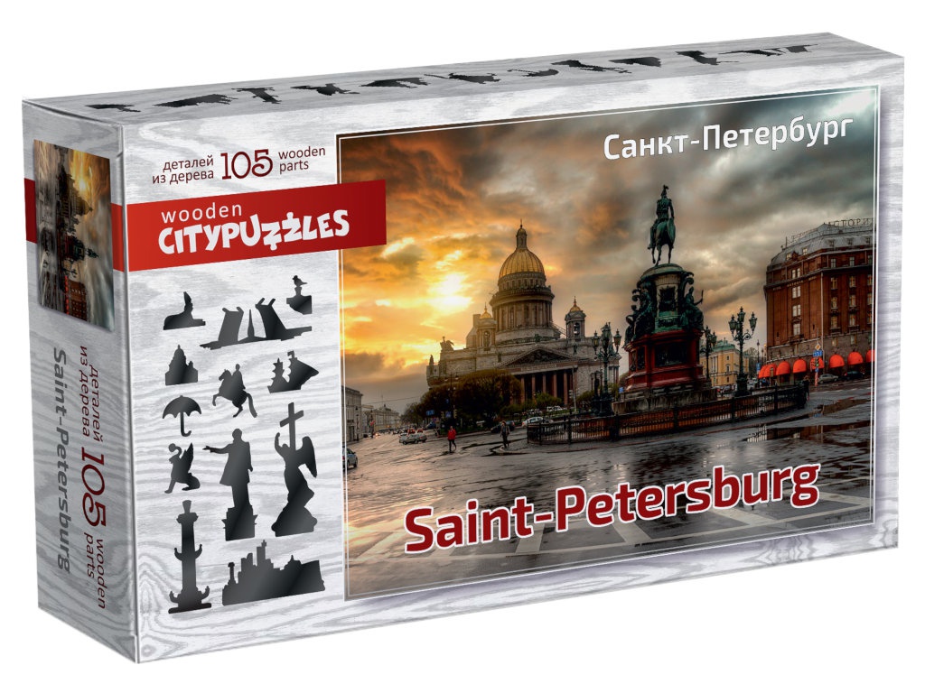 

Пазл Нескучные игры Citypuzzles Санкт-Петербург 8182 / 4620065360138, Citypuzzles Санкт-Петербург
