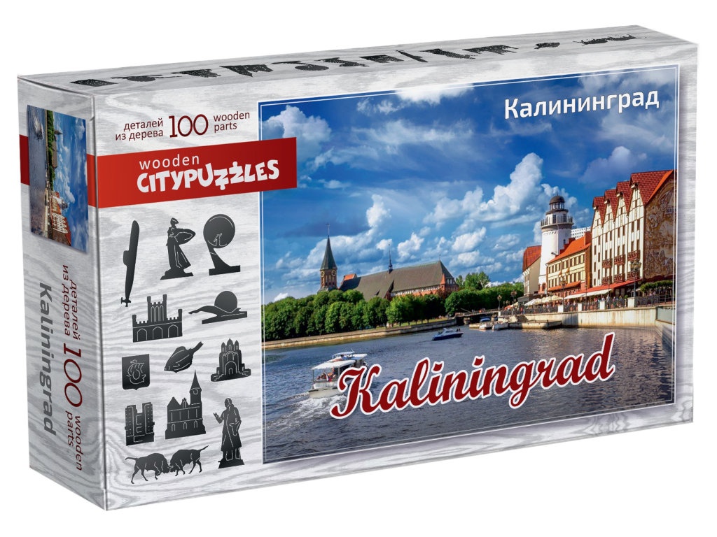 

Пазл Нескучные игры Citypuzzles Калининград 8187 / 4620065360183, Citypuzzles Калининград
