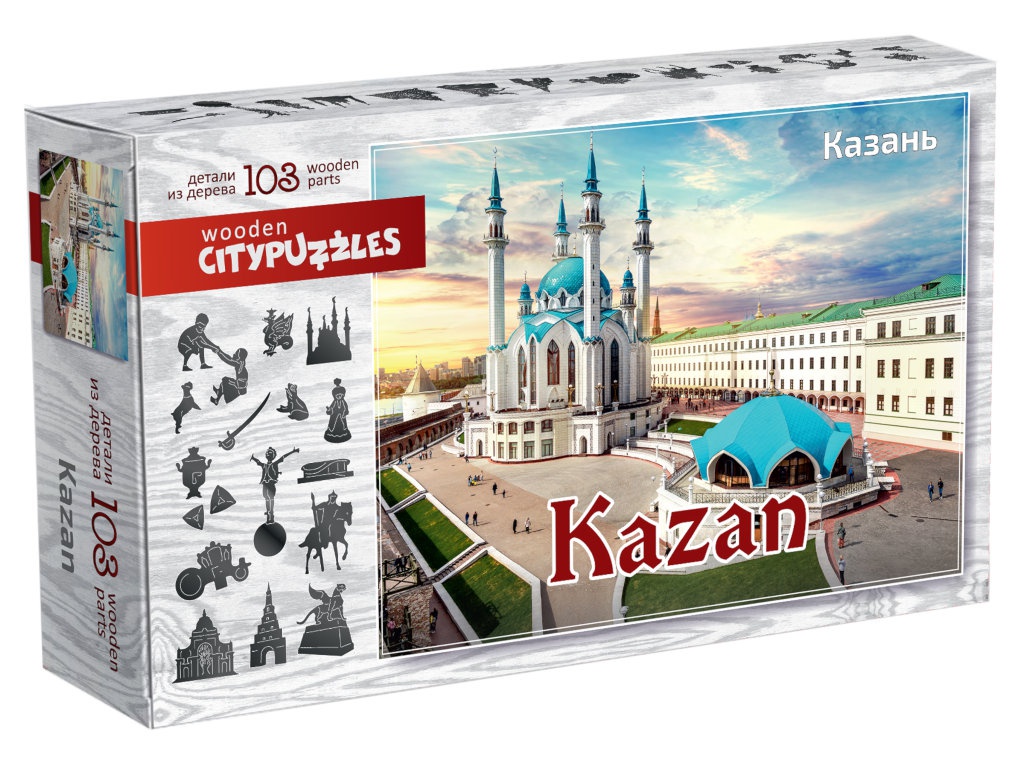 

Пазл Нескучные игры Citypuzzles Казань 8295 / 4620065361074, Citypuzzles Казань