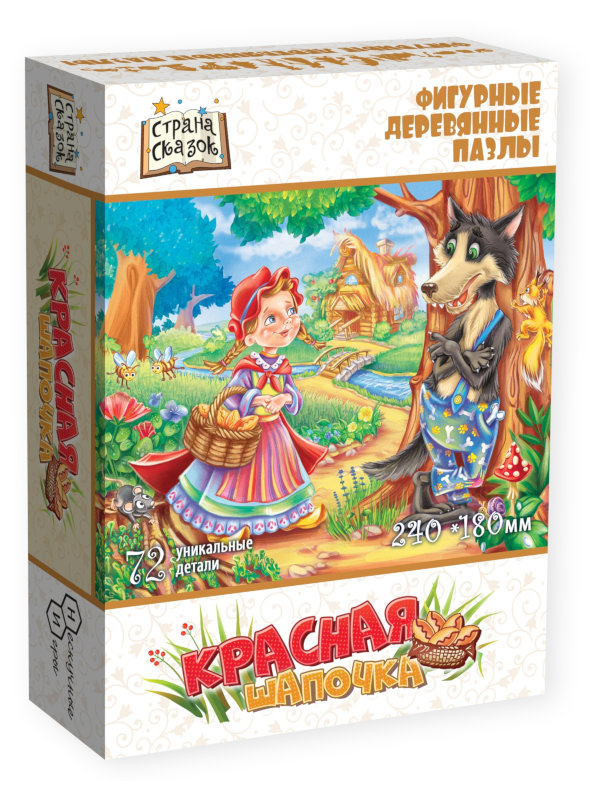 

Пазл Нескучные игры Красная шапочка 8327, 8327