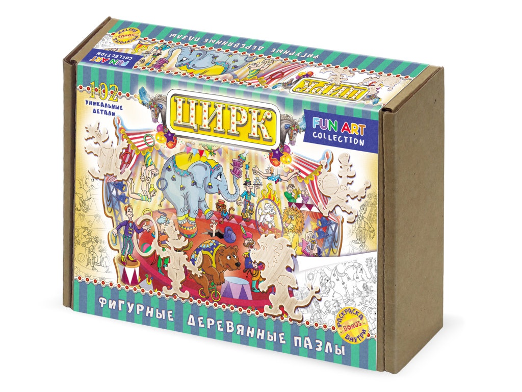

Пазл Нескучные игры Цирк 8328, 8328
