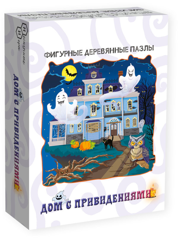 

Пазл Нескучные игры Дом с привидениями 8511, 8511