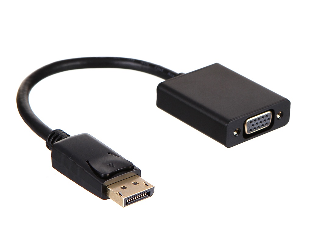 

Аксессуар Ugreen DP106 DP Male to VGA Female Black 20414, DP106