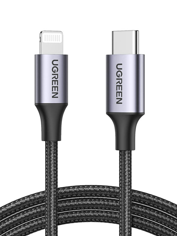 

Аксессуар Ugreen US304 USB-C - Lightning 1m Black 60759, US304