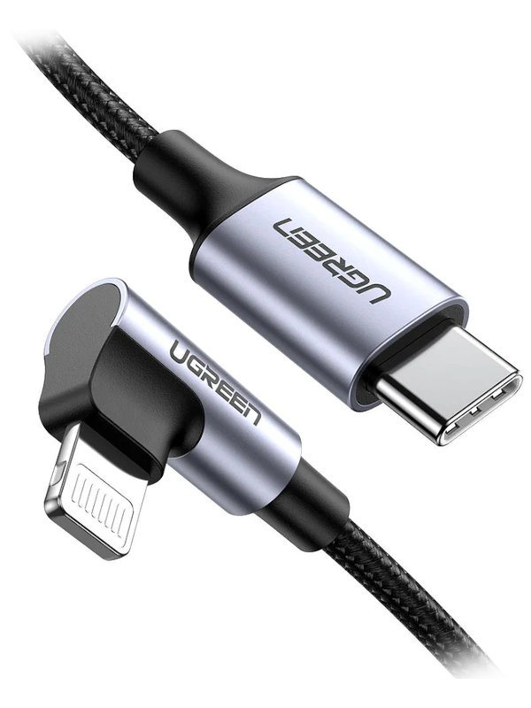 

Аксессуар Ugreen US305 USB-C - Lightning 1m Black 60763, US305