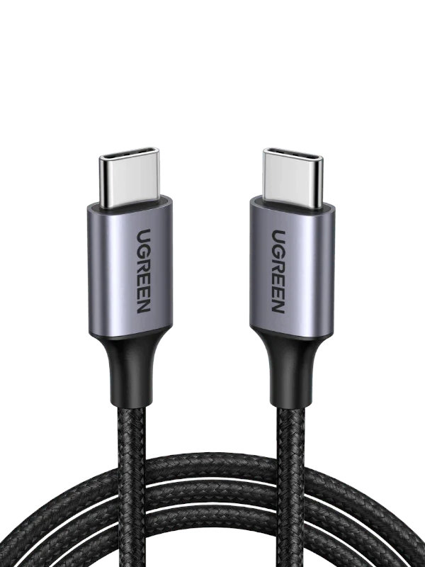 Аксессуар Ugreen US316 Type-C - Type-C 2m Black 70429 аксессуар ugreen us287 usb type c 2m white 60123