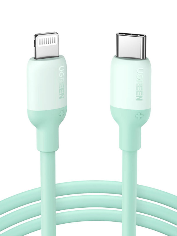 

Аксессуар Ugreen US387 USB-C - Lightning 1m Green 20308, US387