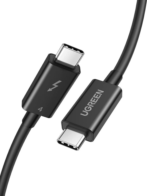 

Аксессуар Ugreen US501 USB-C - USB-C 0.8m Black 30389, US501