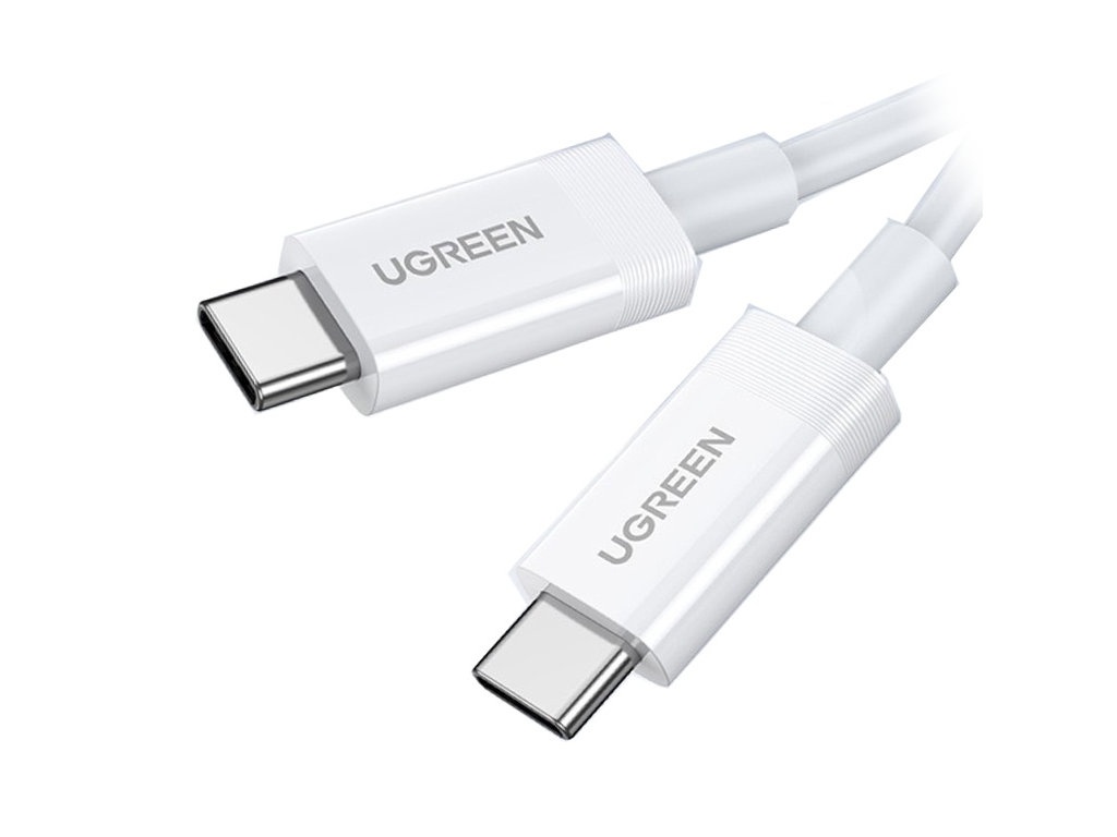 

Аксессуар Ugreen US506 Type-C - Type-C 0.8m White 40113, US506