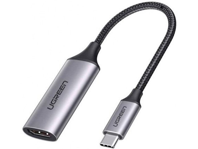 

Аксессуар Ugreen CM297 USB Type-C to HDMI Adapter Space Gray 70444, CM297